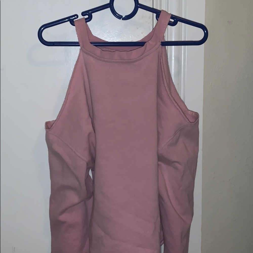 PacSun off shoulder long sleeve  crop top